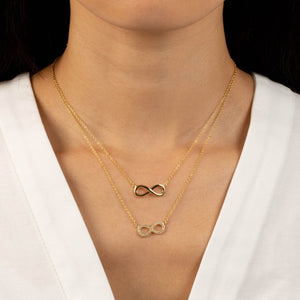 Solid Infinity Necklace - Adina Eden's Jewels
