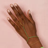 Colored Tennis Hand Chain Bracelet - Adina Eden's Jewels