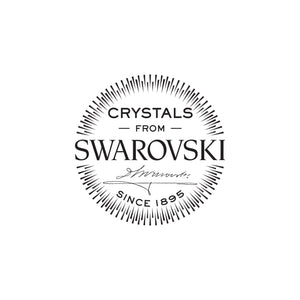  Crystal Silver Baguette Hoop Earring - Adina Eden's Jewels