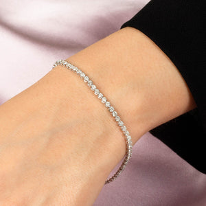  2 Carat Diamond Tennis Bracelet 14K - Adina Eden's Jewels