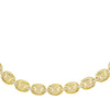 Gold Puffed Mariner Link Choker - Adina Eden's Jewels