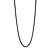 Sapphire Blue Stainless Steel Chain Necklace - Adina Eden's Jewels