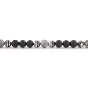  Onyx Beaded Bracelet - Adina Eden's Jewels