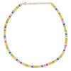 Multi-Color Diamond Baguette Choker 14K - Adina Eden's Jewels