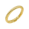 14K Gold / 6 Rope Ring 14K - Adina Eden's Jewels