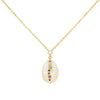 Gold Mother of Pearl Necklace - Adina Eden's Jewels