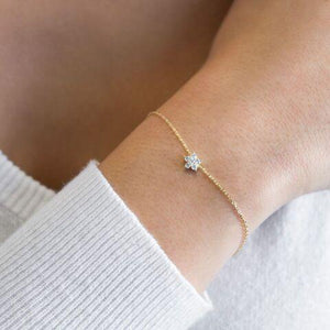 Single Flower Bracelet - Adina Eden's Jewels