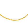 14K Gold Moon-Cut Beads Choker 14K - Adina Eden's Jewels