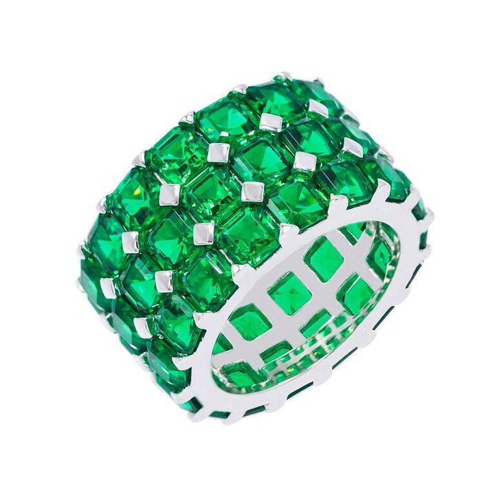 Emerald Green / 8 Riley Ring - Adina Eden's Jewels