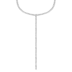  CZ Tennis Lariat - Adina Eden's Jewels