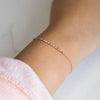  Rainbow Bar Bracelet 14K - Adina Eden's Jewels