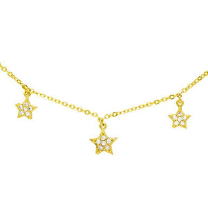  Stars Charm Necklace - Adina Eden's Jewels