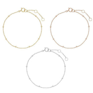 Combo Mini Ball Chain Bracelet - Adina Eden's Jewels