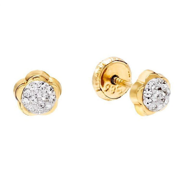 14K Gold Stud Earring 14K - Adina Eden's Jewels