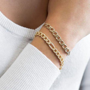  Links Bracelet 14K - Adina Eden's Jewels