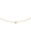 14K Gold / Triangle Triangle Necklace 14K - Adina Eden's Jewels