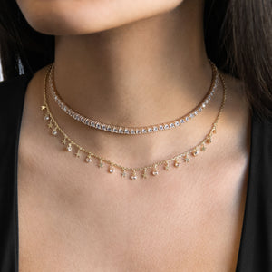  Star Bezel Choker - Adina Eden's Jewels