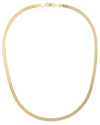 14K Gold Herringbone Necklace 14K - Adina Eden's Jewels