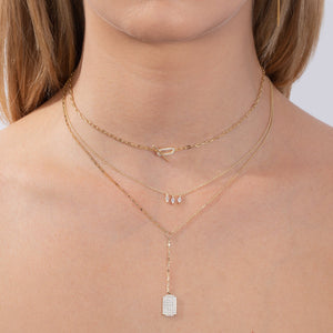  Pavé Chain Toggle Choker - Adina Eden's Jewels