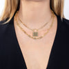  XL Open Link Lock Necklace - Adina Eden's Jewels