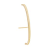 14K Gold / Single Hook Stud Earring 14K - Adina Eden's Jewels