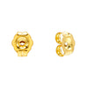 14K Gold Earring Backs 14K - Adina Eden's Jewels