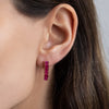  Princess Cut Drop Stud Earring - Adina Eden's Jewels
