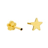  Star Threaded Stud Earring 14K - Adina Eden's Jewels