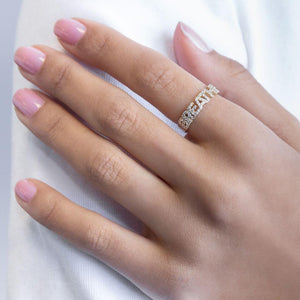  Pavé Breathe Ring - Adina Eden's Jewels