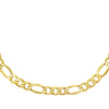 14K Gold XL Hollow Figaro Choker 14K - Adina Eden's Jewels