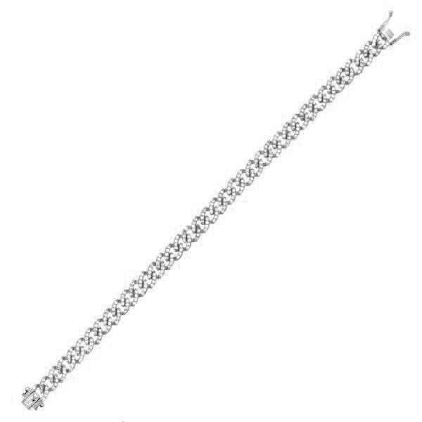 Silver Thin Chain Link Bracelet - Adina Eden's Jewels